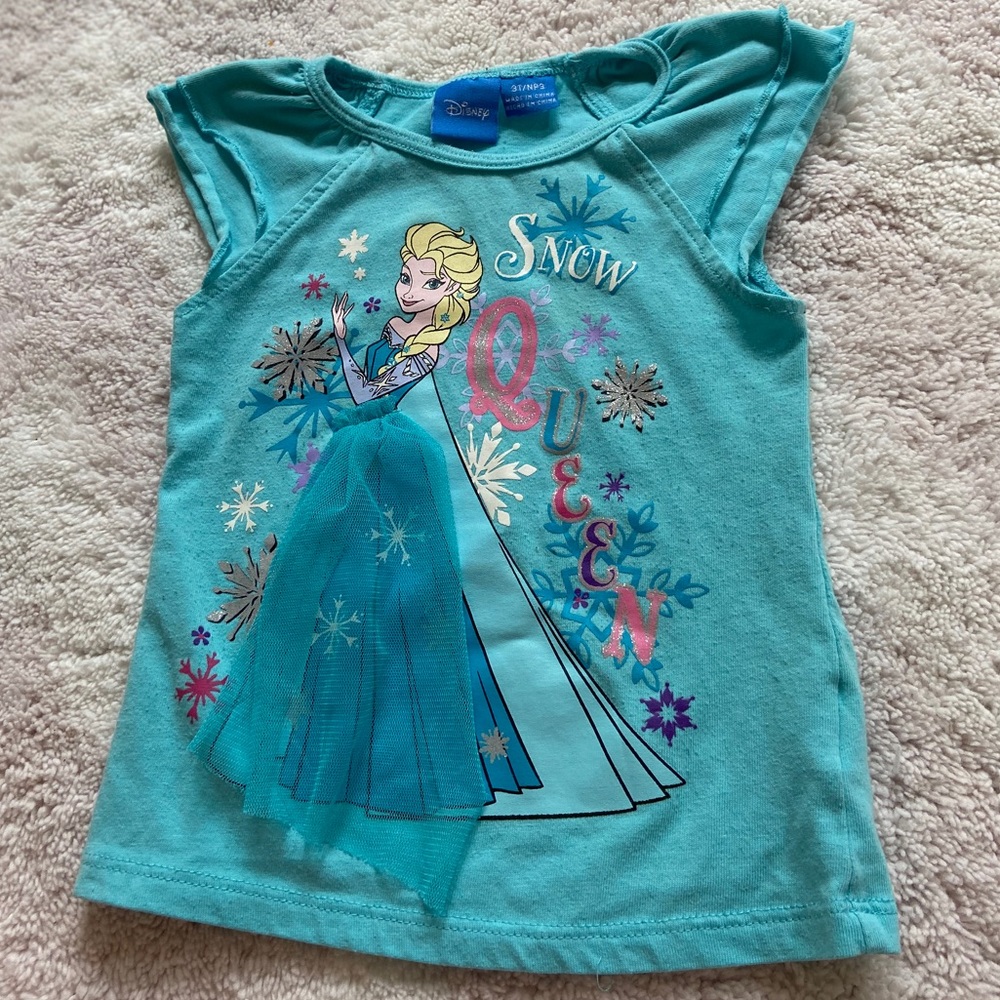 Frozen Elsa Girls T-Shirt